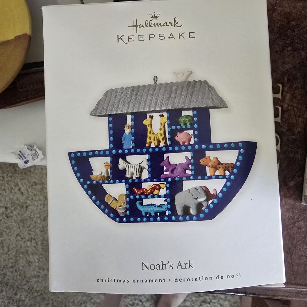 Hallmark Keepsake Noah's Ark Christmas Ornament 2010 new in box Christian